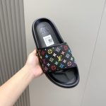 Louis Vuitton Waterfront Mule Monogram Black (4)