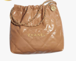 chanel-22-handbag-camel-shiny-ca