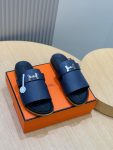 hermes-jaures-sandal-navy-blue