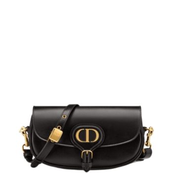DIOR BOBBY EAST WEST BAG BLACK 21CM