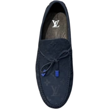 LOUIS VUITTION LV DRIVER MOCCASIN BLUE