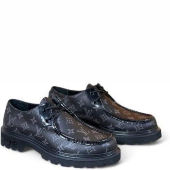 LOUIS VUITTON LV RANGER DERBY MONOGRAM FLOWERS BLACK