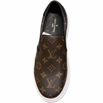 LOUIS VUITTON BEVERLY HILLS SLIP ON BROWN