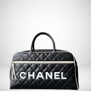 CHANEL WHITE PARIS ATHENS BEACH BAG