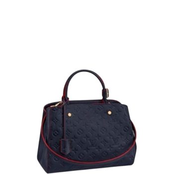 LOUIS VUITTON'S MONTAIGNE MM NAVY BLUE M42746