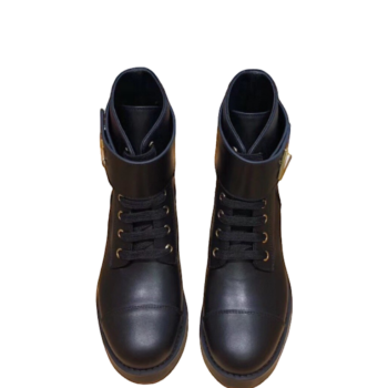 LOUIS VUITTON WONDERLAND FLAT RANGER BLACK