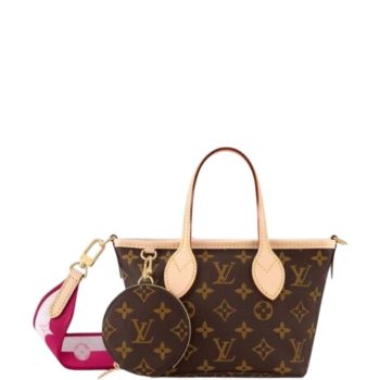 LOUIS VUITTON NEVERFULL BB PINK PEONY 24CM M46786