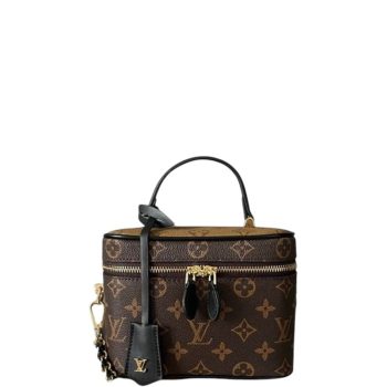 LOUIS VUITTON VANITY PM MONOGRAM BROWN 19CM