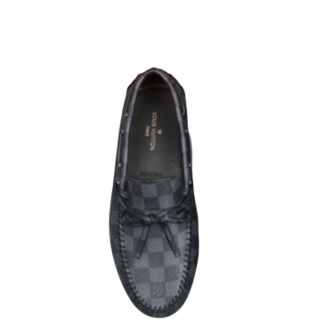 LOUIS VUITTON MOCCASIN LOAFERS BLACK VIRGIL ABLOH