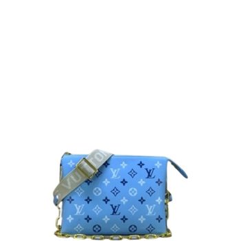 LOUIS VUITTON COUSSIN PM LIGHT BLUE 26CM