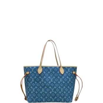 LOUIS VUITTON NEVERFULL MM DENIM 32CM