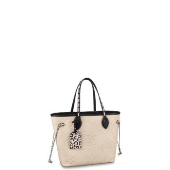 LOUIS VUITTON BOLSA NEVERFULL MM WHITE 31CM
