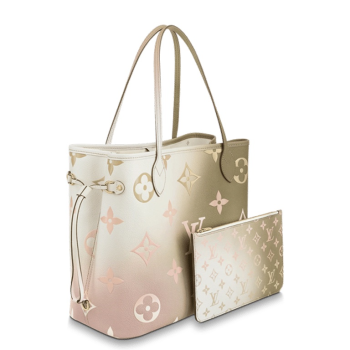 LOUIS VUITTON 31CM   NEVERFULL MMSUNSET KAKI