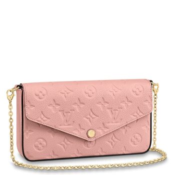 LOUIS VUITTON FÉLICIE POCHETTE ROSE PINK