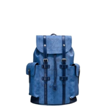 LOUIS VUITTON 44CM MM BLUE CHRISTOPHER