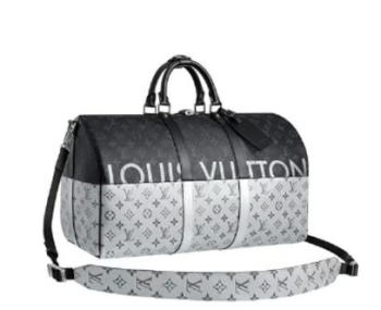 LOUIS VUITTON MONOGRAM ECLIPSE KEEPPALL BANDOULIERE