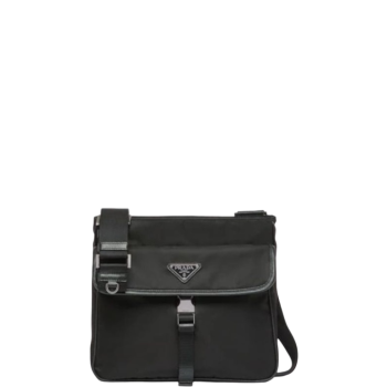 PRADA RE-NYLON AND SAFFIANO LEATHER SHOULDER BAG 2VH1192DMHF0002VOOO