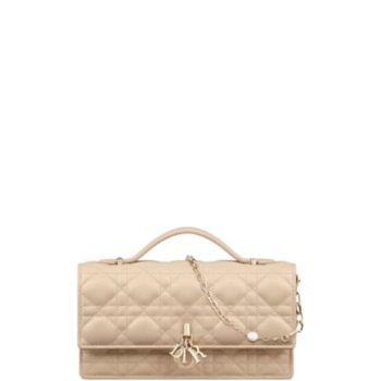 DIOR MISS DIOR MINI BAG BEIGE 21CM