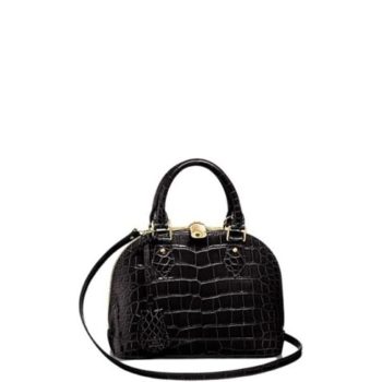 LOUIS VUITTON NEO ALMA BB BLACK 24CM