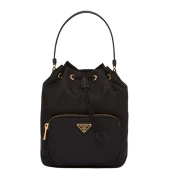 PRADA DUET RE-NYLON BUCKET SHOULDER BAG 1BH038RV44F0002VOOO