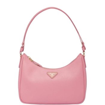PRADA SAFFIANO LEATHER MINI-BAG PINK 1BC204NZVF0IS6VJOO