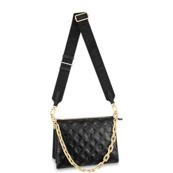 LOUIS VUITTON COUSSIN PM 26CM BLACK