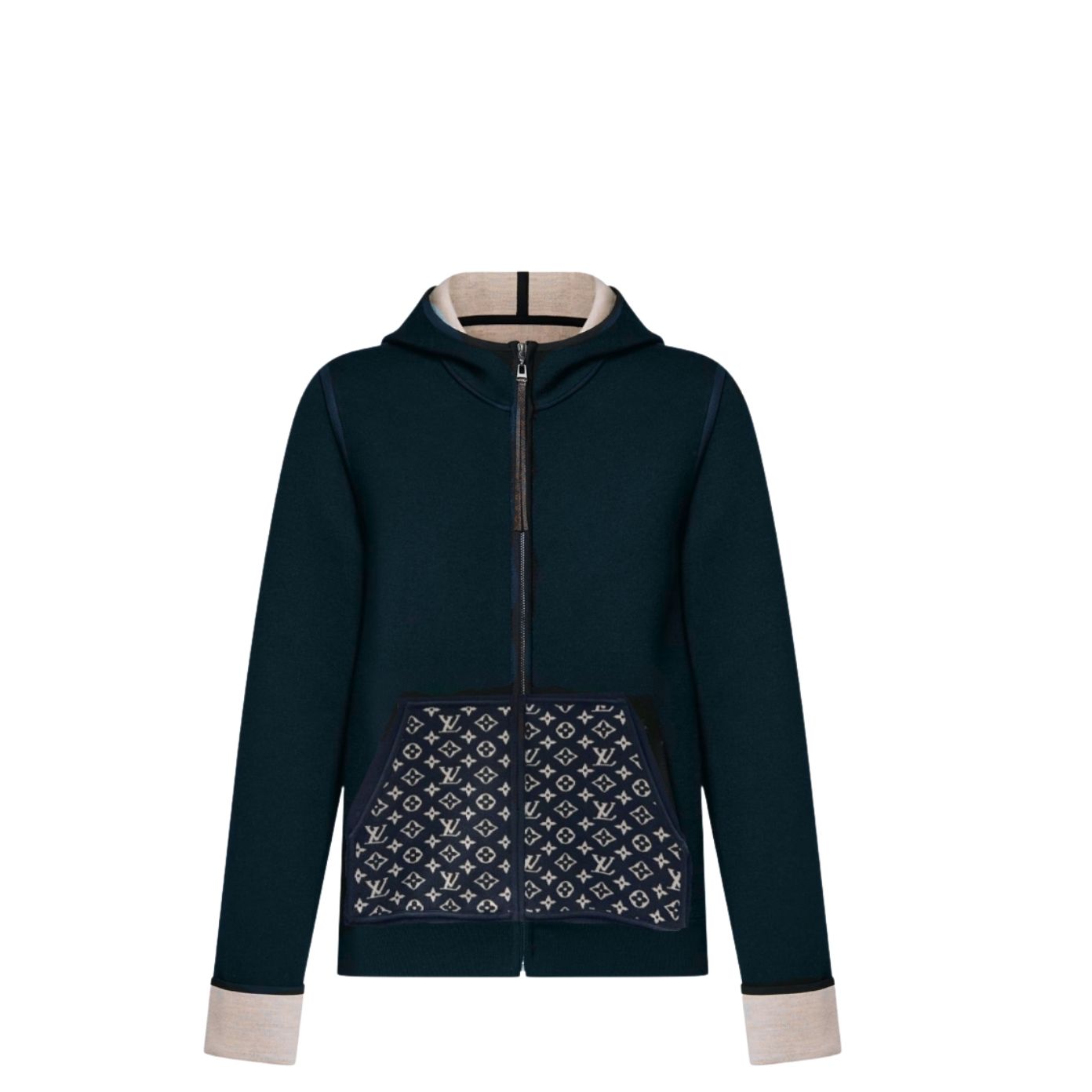 LOUIS VUITTON LONG DOUBLE ZIPPER WALLET DAMIER GRAPHITE CANVAS 19CM (2)